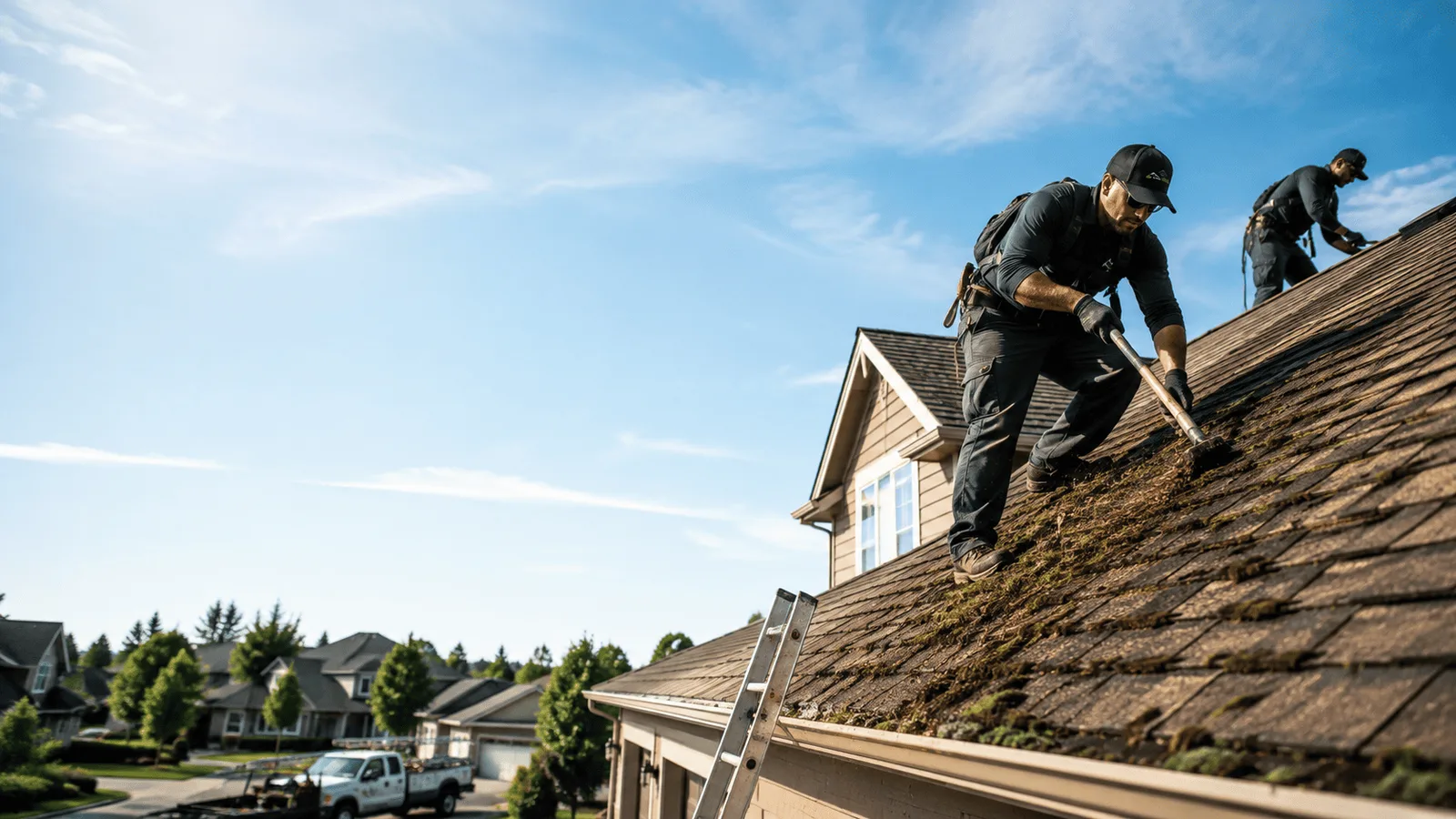 Roof Moss Removal in Hazlet, NJ near me